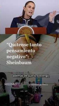 Sheinbaum defends Mexico's educational progress in response to PISA results