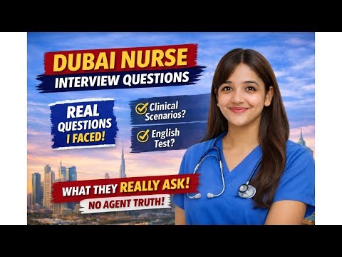 Dubai Nurse Interview Questions – REAL Questions I Faced (No Agent)