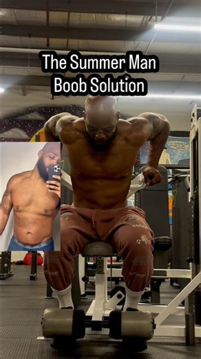 Sick of man boobs in the summer? #chest #summer #fatloss