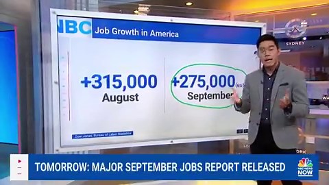 17K views · 19 reactions | WATCH: Major jobs report coming soon. The September jobs report will be released Friday offering insight into the health of the economy. NBC News Business & Data Reporter Brian Cheung has more for NBC News NOW. | NBC News Business | Facebook