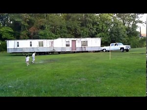 3/4 Ton truck Moving a Mobile Home