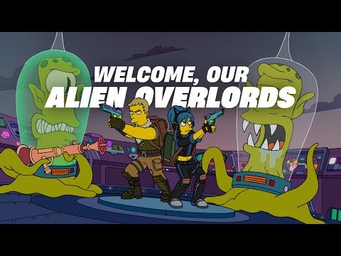 Welcome Our Alien Overlords | Fortnite event
