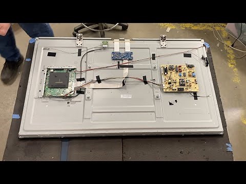 Toshiba 50" LED TV Not Working - How To Fix Black Screen/No Picture - 50L711U18