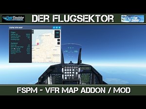 Flightsimulator2020: FSPM VFR Map Addon / Mod [deutsch]