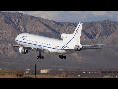 (4K) Lockheed L-1011 TriStar Flying in 2022 - Highest Quality Video - Flying, Static and Pushback.
