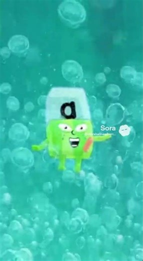 alphablocks a gets hit by tsunami