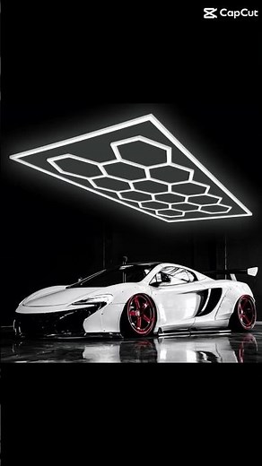 Hex LED Ceiling Lights ⚡ | Garage Glow-Up