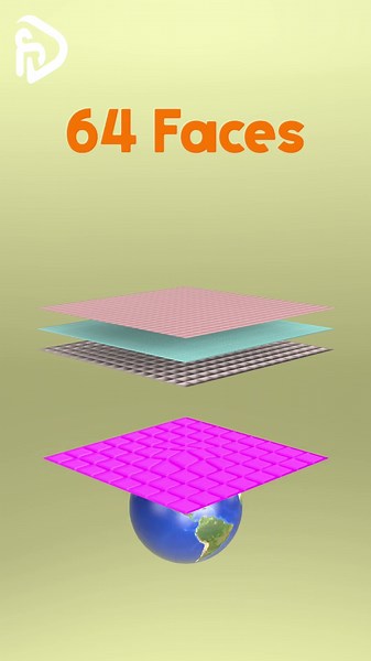 Cloth Landing on Earth | 3D Simulation of Different Faces Selected