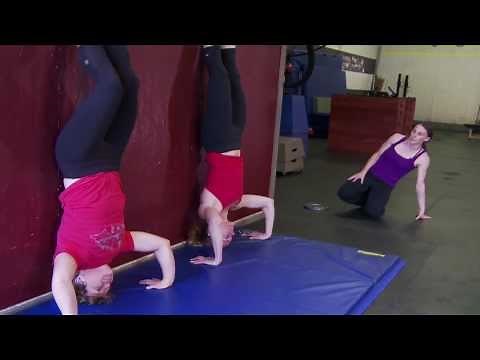 CrossFit - The Kipping Handstand Push-Up with Laurie Galassi