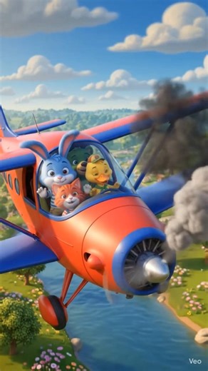 Toy Aeroplane Engine Failure 😨✈️ | Plane Crash Cartoon Story for Kids Hindi | Chhote Toons