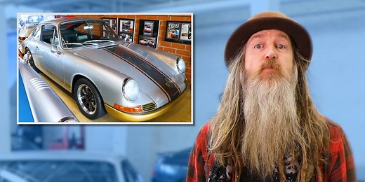 Fashion icon Magnus Walker owns a $7.5 million Porsche collection