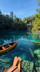 Clearest lake in the world 🇮🇩#indonesia | Discover with Joe HaTTab