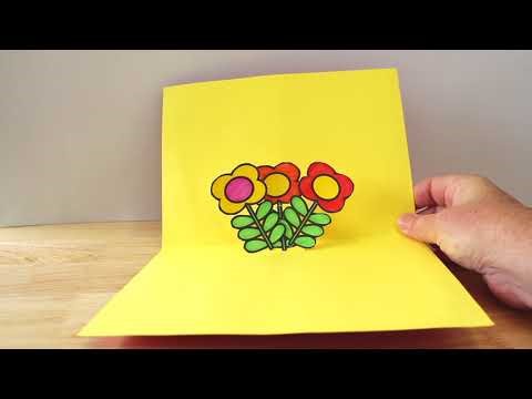 Pop Up Flower Card
