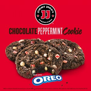 This peppermint, chocolate & OREO® combo is mint to be! Only at Jimmy John's | OREO