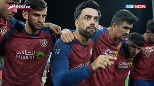 2.6M views · 184K reactions | د استرالیا پر وړاندې لوبې مخکې افغان اتلانو ته د لوبډلمشر راشد خان لنډه وینا: ----- Rashid Khan gives #AfghanAtalan a quick & sensational huddle talk ahead of the #AFGvAUS game. 朗 #T20WorldCup | #GloriousNationVictoriousTeam | Afghanistan Cricket Board | Facebook