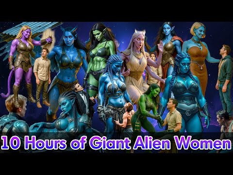 11 Hours of Tall Alien Women Stories To Fall Asleep To | Sci-Fi | HFY Story