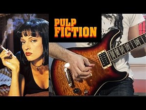 Pulp Fiction Electric Guitar cover 🎸 [YOU NEVER CAN TELL] w/ TABS!
