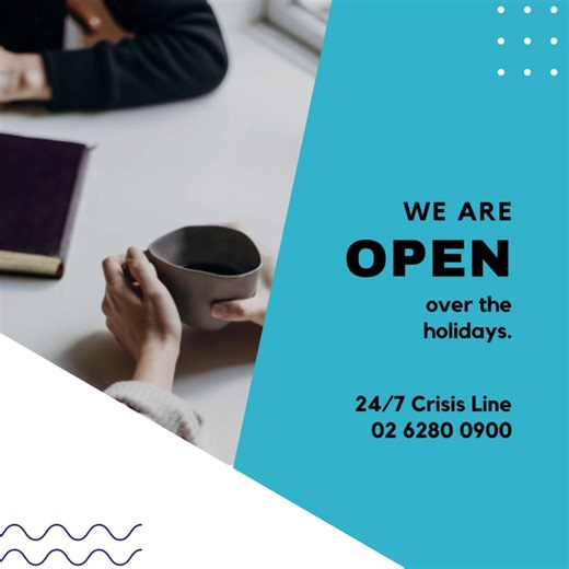 DVCS is open over the holidays, including Christmas Day and Boxing Day. If you need to talk to someone about domestic or family violence, or you are worried about your safety or the safety of a friend or family member, call our 24/7 crisis phone line on 02 6280 0900 If you are in immediate danger, please call 000. | Domestic Violence Crisis Service ACT