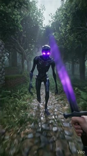POV: You found a REAL Enderman 😱 #minecraft #pov #reallife