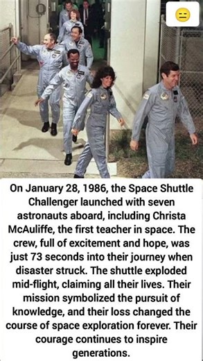 The Challenger Disaster: A Legacy of Courage and Exploration #story #trending #story #respect