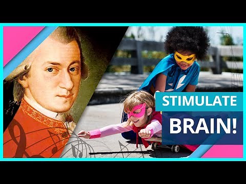 Música MOZART 🎹 ESTIMULAR CEREBRO de los niños y niñas