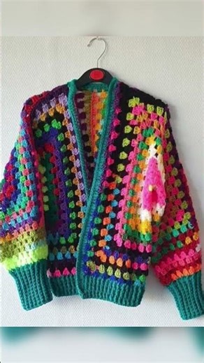Crochet 🧶 boho style sweater/pullover designs