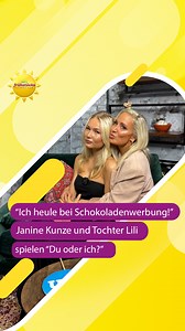 63K views · 323 reactions | Was habt ihr mit eurer Mama gemeinsam und wo seid ihr total unterschiedlich? Janine und Tochter Lili haben "Du oder Ich" gespielt und waren sich an manchen Stellen wirklich uneinig. Aber trotzdem ist klar, die beiden sind ein tolles Mutter-Tochter-Duo! 殺 #joyn #sat1 #reel | SAT.1 Frühstücksfernsehen | Facebook