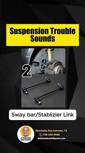 What does a bad suspension sound like? 🚗🔧