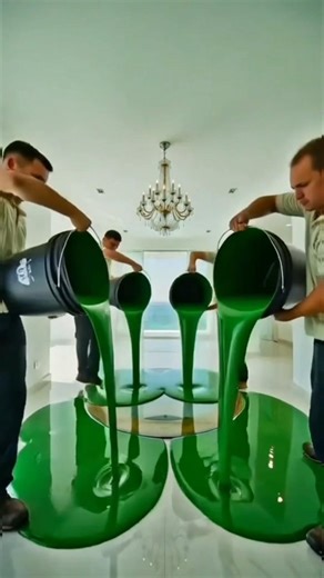 Incredible 3D Epoxy Floor Transformation! 🐸 Magic Well & Underwater Frogs