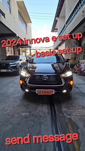 Innova e set up pm us today for slot. 1hr done 8am open #innova #toyotainnova | Jc Garage