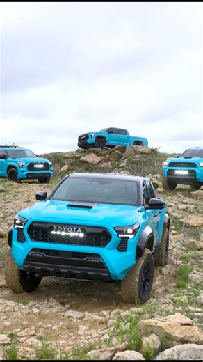 Catch the thrill, ride the wave. 🌊 Meet the new 2026 #TRD Pro color, Wave Maker. #Tacoma #4Runner #Tundra #Sequoia | Toyota USA