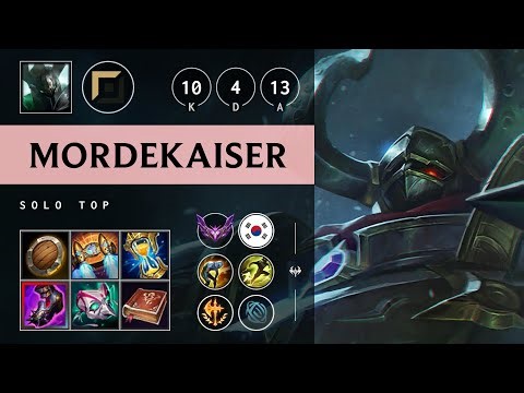 Mordekaiser Top vs Jayce - KR Master Patch 25.19