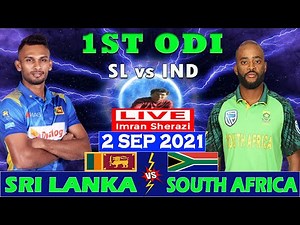Live SL vs SA | Sri Lanka vs South Africa | 1st ODI Match | Live Hindi Commentary Scorecard Updates