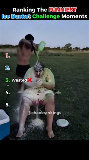 Ranking The FUNNIEST Ice Bucket Challenge Moments (#1 is so unbelievable) 💀