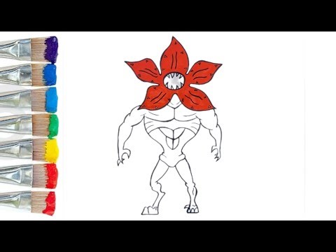 Demogorgon Drawing for Kids | #demogorgon