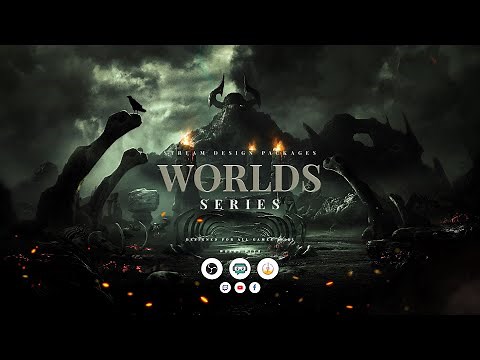 Animated Worlds Overlay Package [Twitch/Youtube/Facebook/Co][OBS/SLOBS/XSPLIT]