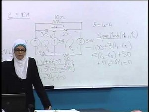 طريقةالحل باستخدام-2-Mesh Current