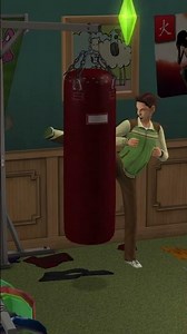 Kickboxing workout #thesims #thesims2