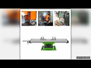2 Axis Multifunction Milling Working Table XY Cross Slide Compound Bench Drill Vise Everyday Editio