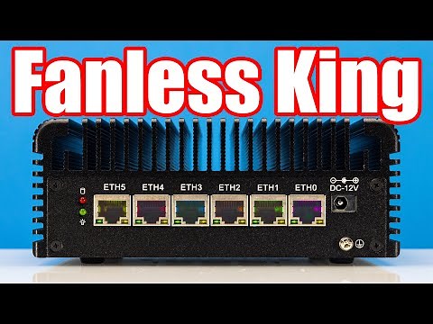 KING of Fanless 2.5GbE Mini PC Routers and Firewalls Now with Intel Core i5 Alder Lake