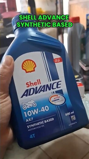 Shell Advance Synthetic Based Motorcycle Oil #ShellAdvance #SyntheticBased #MotorcyclePH