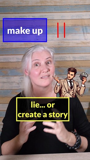 Let's talk about phrasal verbs! A phrasal verb = a verb (eg make) 1 or 2 prepositions (eg up) English is *full* of phrasal verbs... and we make new ones every day. If you try to learn them one by one, you will go insane. The best thing to do is learn them by theme. For example, choose a theme like 'relationships'. Then think of the questions you want to ask people about relationships, the thoughts you want to share about them. Search for phrasal verbs you can use with them (if you don't have a t