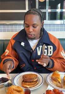 one of the best pancakes i’ve ever ate. very heavy id say though. after eating them i can’t eat pancakes for 6 months now but it was worth it.