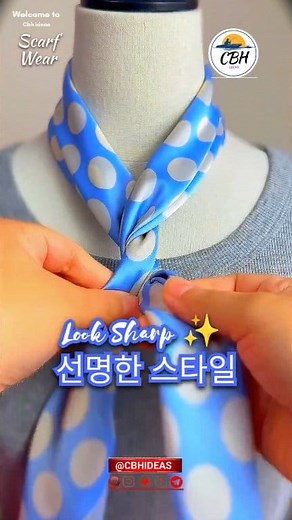 Flow Soft, Look Sharp ✨ | #CBHIDEAS #SharpLook #KfashionMood #SilkFlow #ScarfWear | Cbh.ideas