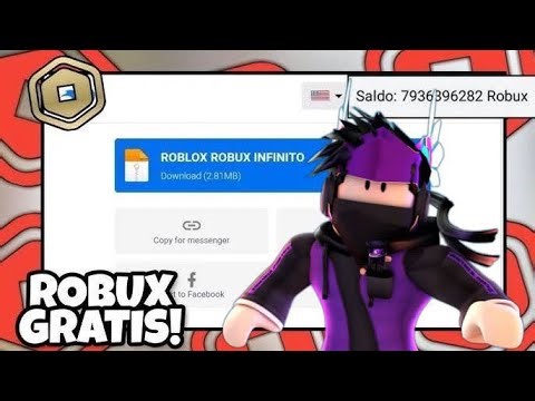 COMO GANHAR ROBUX *INFINITOS* DE*GRAÇA* NO ROBLOX (TUDO *INFINITO*)!!ATUALIZADO EM 2024💸🤑