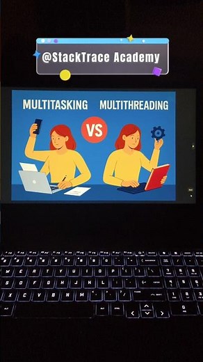 Multitasking vs Multithreading | Java & OS Concepts #java #os