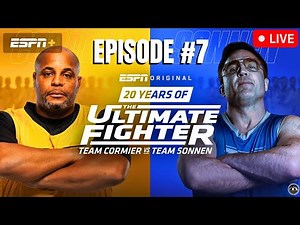 The Ultimate Fighter: Team Cormier vs. Team Sonnen | LIVE STREAM | TUF 33 Watch Party | EP7 ESPN+