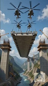 🚁🌉 When Engineering Meets Extreme Precision!
