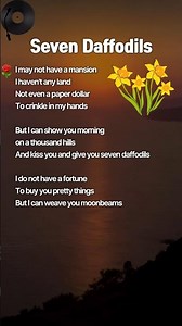 옛날팝송따라부르기 | Seven Daffodils – The Brothers Four