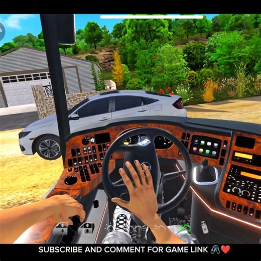 Bus drive game #shorts #shortsfeed #bus #games